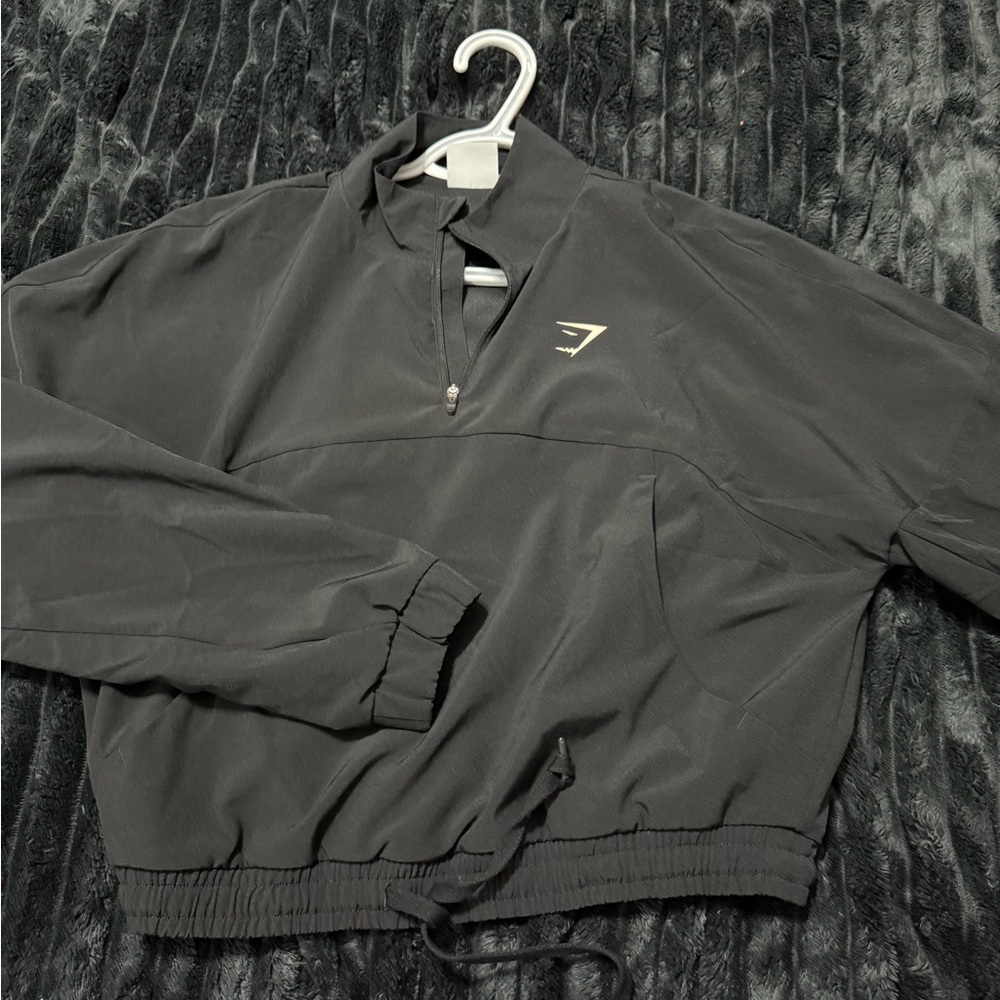 Women's Black Pullover Jacket